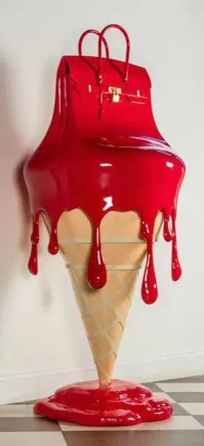 Melting Bag Sculpture -