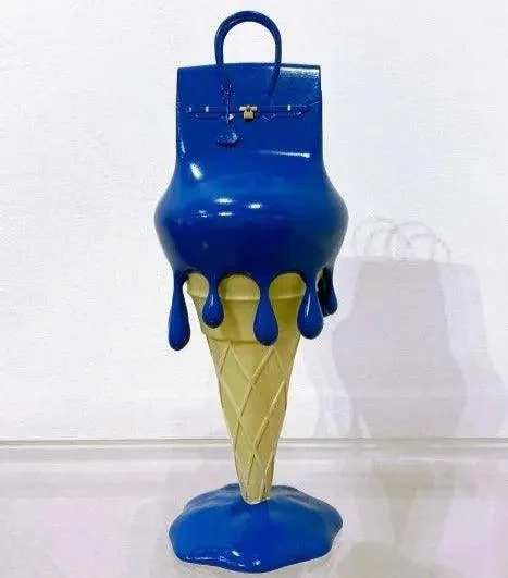 Melting Bag Sculpture -