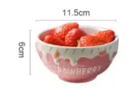 Melting_Cake_Strawberry_Ceramic_Bowl_-_-4333229 Melting Cake Strawberry Ceramic Bowl