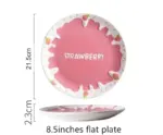 Melting_Cake_Strawberry_Ceramic_Bowl_-_-4333289 Melting Cake Strawberry Ceramic Bowl