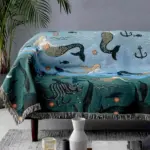 MermaidFringeThrowBlanket-Homeko11 MermaidFringeThrowBlanket Homeko11