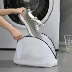 Mesh Laundry Bags Shoes Storage Organizers Washing Machine Shoes Bag Anti deformation Travel Shoes Storage Bag