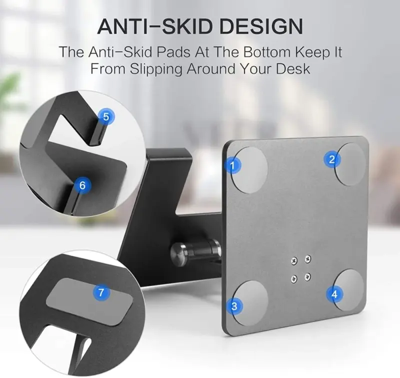 Metal Desk Mobile Phone Holder Stand For iPhone iPad Xiaomi Adjustable Desktop Tablet Holder Universal Table 8741f40b 140b 4876 b7f4 c6417a2ce414