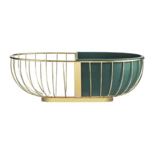 Metal Fruit and Vegetable Holder With Detachable Basket