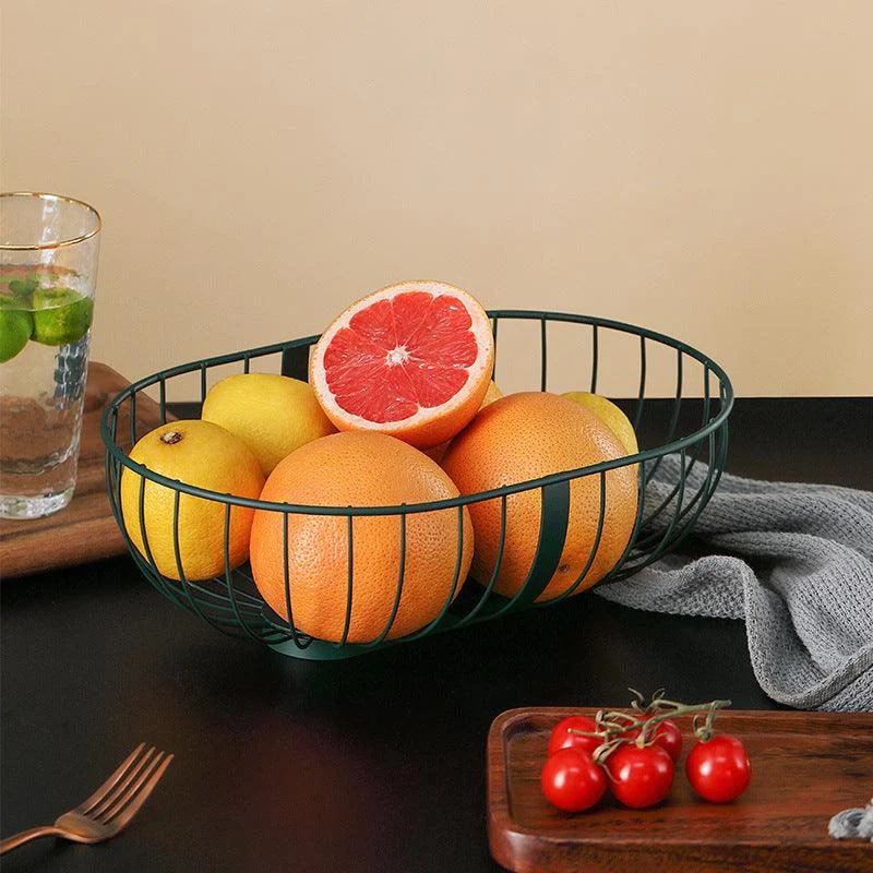 Metal Fruit and Vegetable Holder With Detachable Basket - Homeko