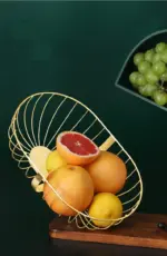 MetalFruitandVegetableHolderWithDetachableBasket Homeko3