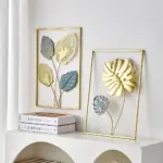 MetalLeafWallDecor Homeko3