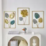 MetalLeafWallDecor Homeko4