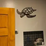 MetalSeaTurtleWallDecoration Homeko2
