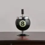 Metal Billiards Ashtray