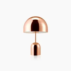 Metal Deep Mushroom Table Lamp