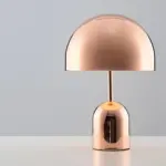 Metal Deep Mushroom Table Lamp