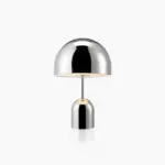 Metal Deep Mushroom Table Lamp