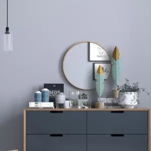 Metal Feather Ornament
