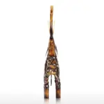 Metal Weaving Elephant Home Decor Sculpture