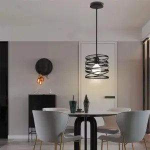 SteelWave - Metal Wire Lamp