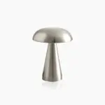 Metalic Mushroom Touch Lamp