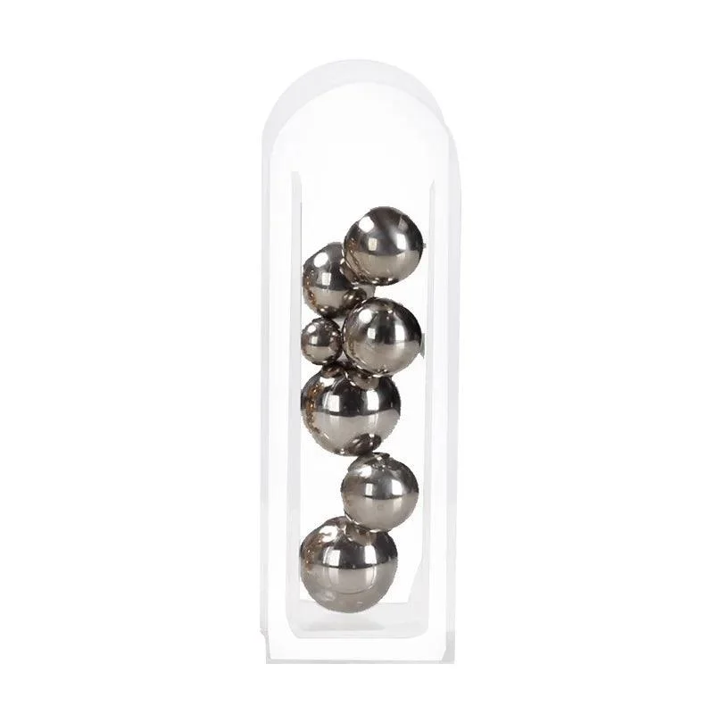 Metallic Ball Abstract Vase - Homeko