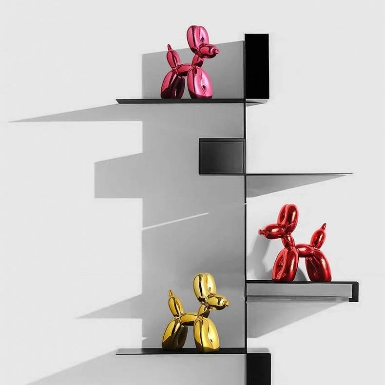 Metallic Balloon Dog Figurine - Homeko