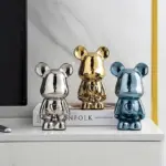 MetallicBearPennyBank-Homeko6 MetallicBearPennyBank Homeko6