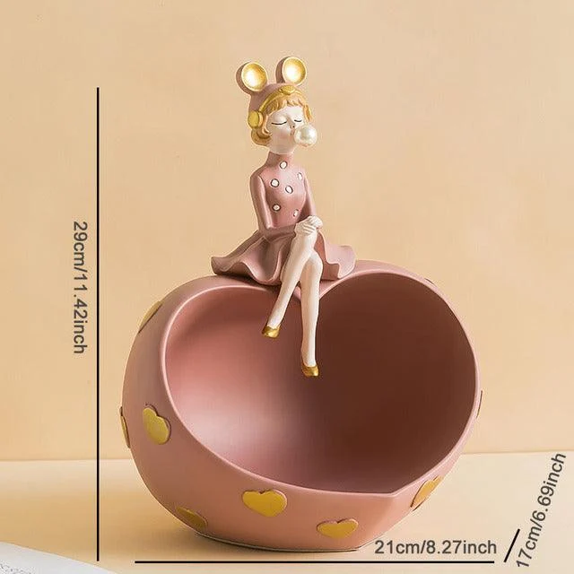 Mice Ears Girl Storage - Homeko