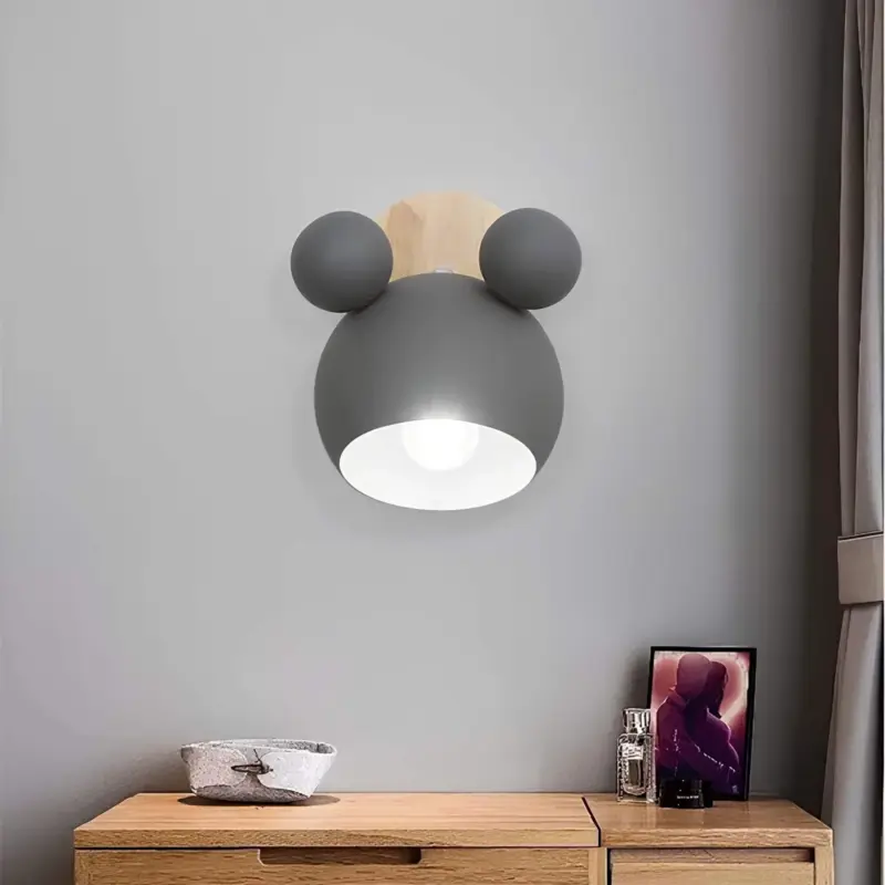 MickeyGlo KinderfreundlicheWandleuchteimMickeyMouseDesign3