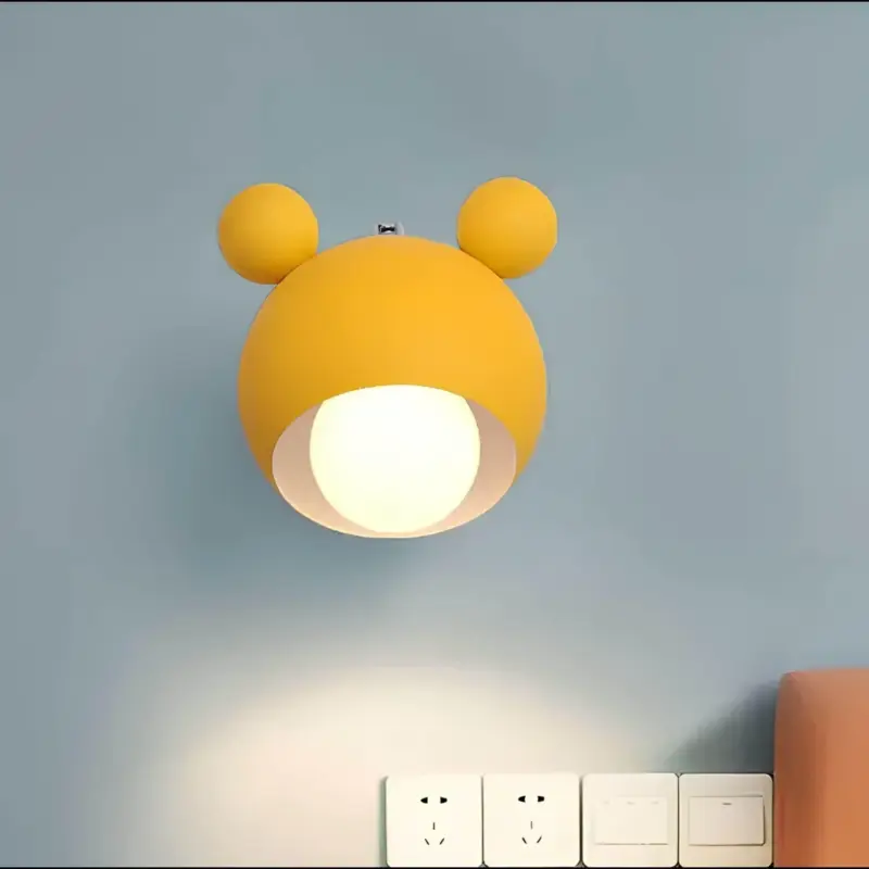 MickeyGlo KinderfreundlicheWandleuchteimMickeyMouseDesign5