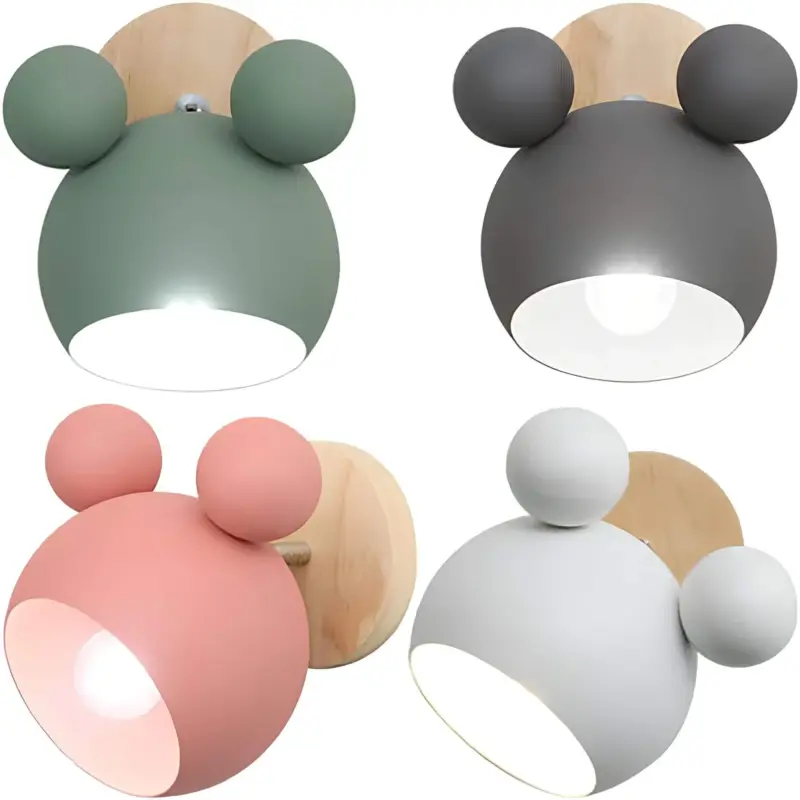 MickeyGlo KinderfreundlicheWandleuchteimMickeyMouseDesign8