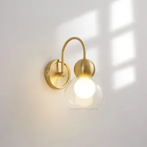 Mid-Century Modern Swivel Wall Lamp