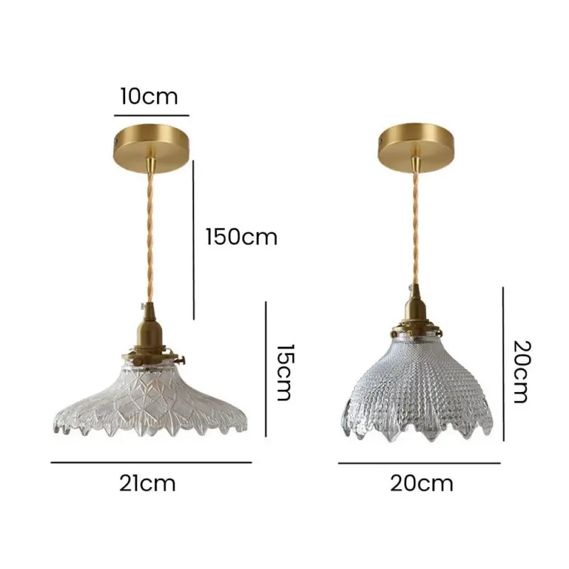 Mid CenturyVintageGlassDiscPendantLamp Homeko12