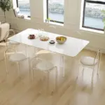 Mid Century Modern Color Acrylic Arch Chair
