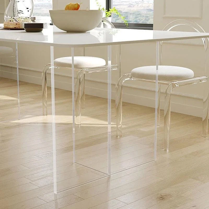 Mid-Century Modern Color Acrylic Arch Chair -