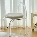 Mid Century Modern Color Acrylic Arch Chair