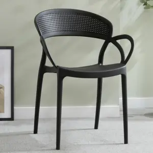 Mid-Century Modern Desinged Hingeless Mesh Chair