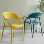 Mid Century Modern Desinged Hingeless Mesh Chair