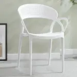 Mid Century Modern Desinged Hingeless Mesh Chair