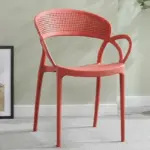 Mid Century Modern Desinged Hingeless Mesh Chair