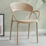 Mid Century Modern Desinged Hingeless Mesh Chair