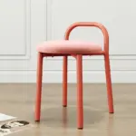 Mid Century Modern Green Minimalistic Metal Chair