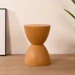 Mid Century Modern Prince Fitting Plastic Round Stool