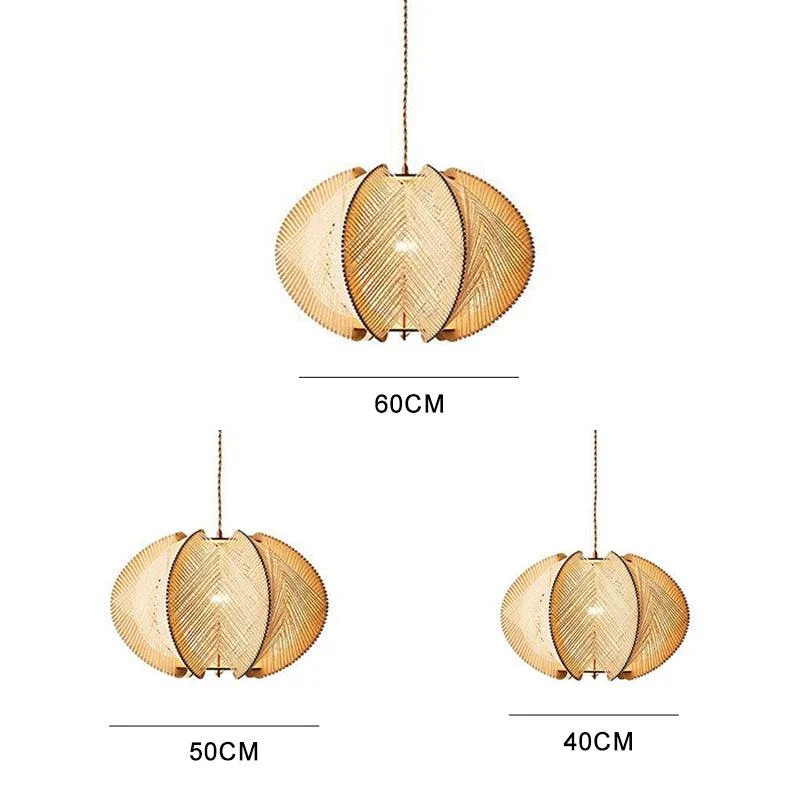 Midcenturyscandinavianwoodpendantlights