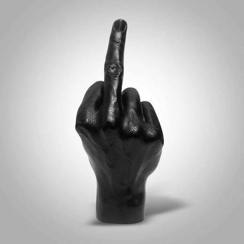 Middle Finger Desk Decoration -