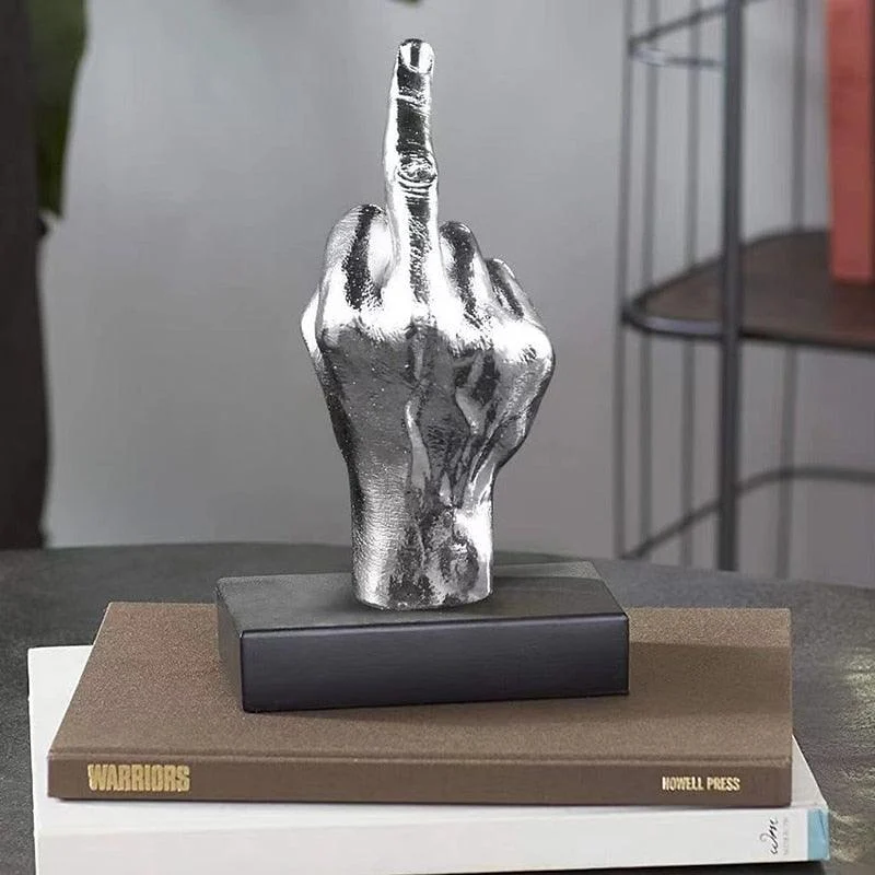 Middle Finger Desk Decoration -