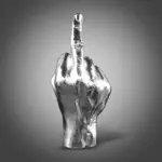 Middle Finger Desk Decoration