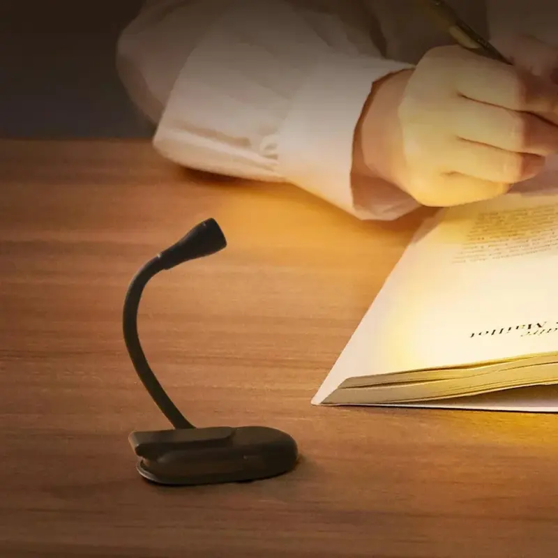 Mini Book Light Portable Clip Night Lights Usb Charging Led Dimmable Bedroom Eye Protect Camping Led 117f8765 09ea 456a 8c81 3ff7fc5debaf