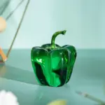 Mini Chili Pepper Crystal Hand Crafted Sculpture