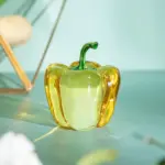 Mini Chili Pepper Crystal Hand Crafted Sculpture