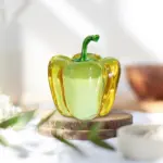 Mini Chili Pepper Crystal Hand Crafted Sculpture