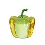 Mini Chili Pepper Crystal Hand Crafted Sculpture