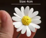 Mini Daisy Flower Incense Holder Tray Set